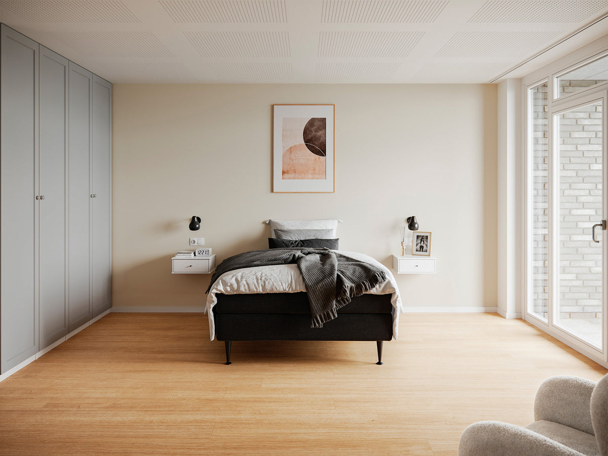 Fabrikkens - Platin | Elevation (Sort) 105x210 cm.