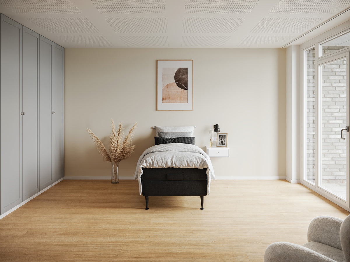 Fabrikkens - Platin | Elevation (Sort) 90x200 cm.