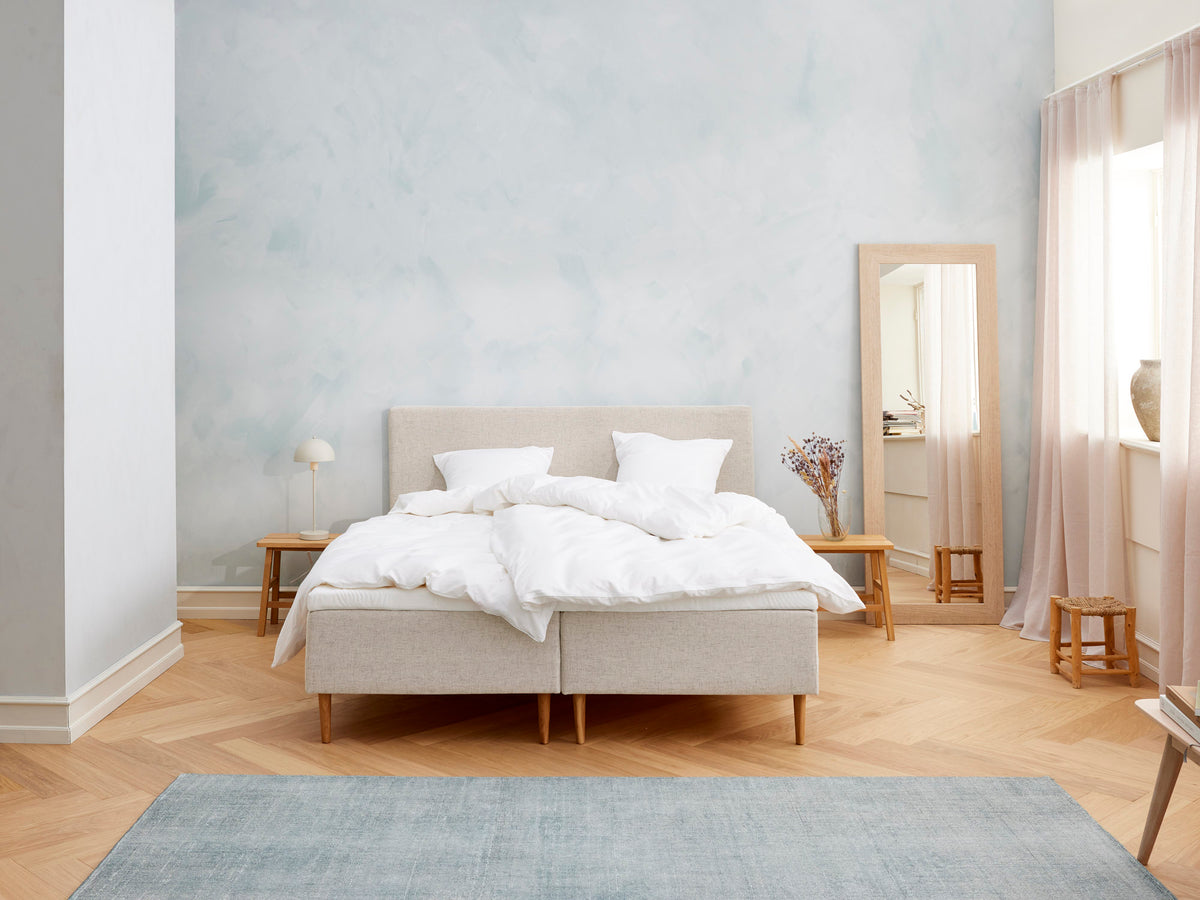 Fabrikkens - Kølende | Boxmadras (Sand) 180x210 cm.