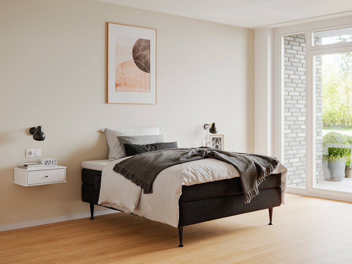 Fabrikkens - Platin | Elevation (Sort) 105x210 cm.