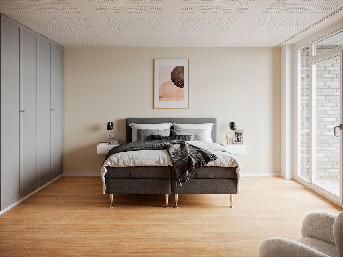 Fabrikkens - Platin | Elevation (Antracit) 180x200 cm.